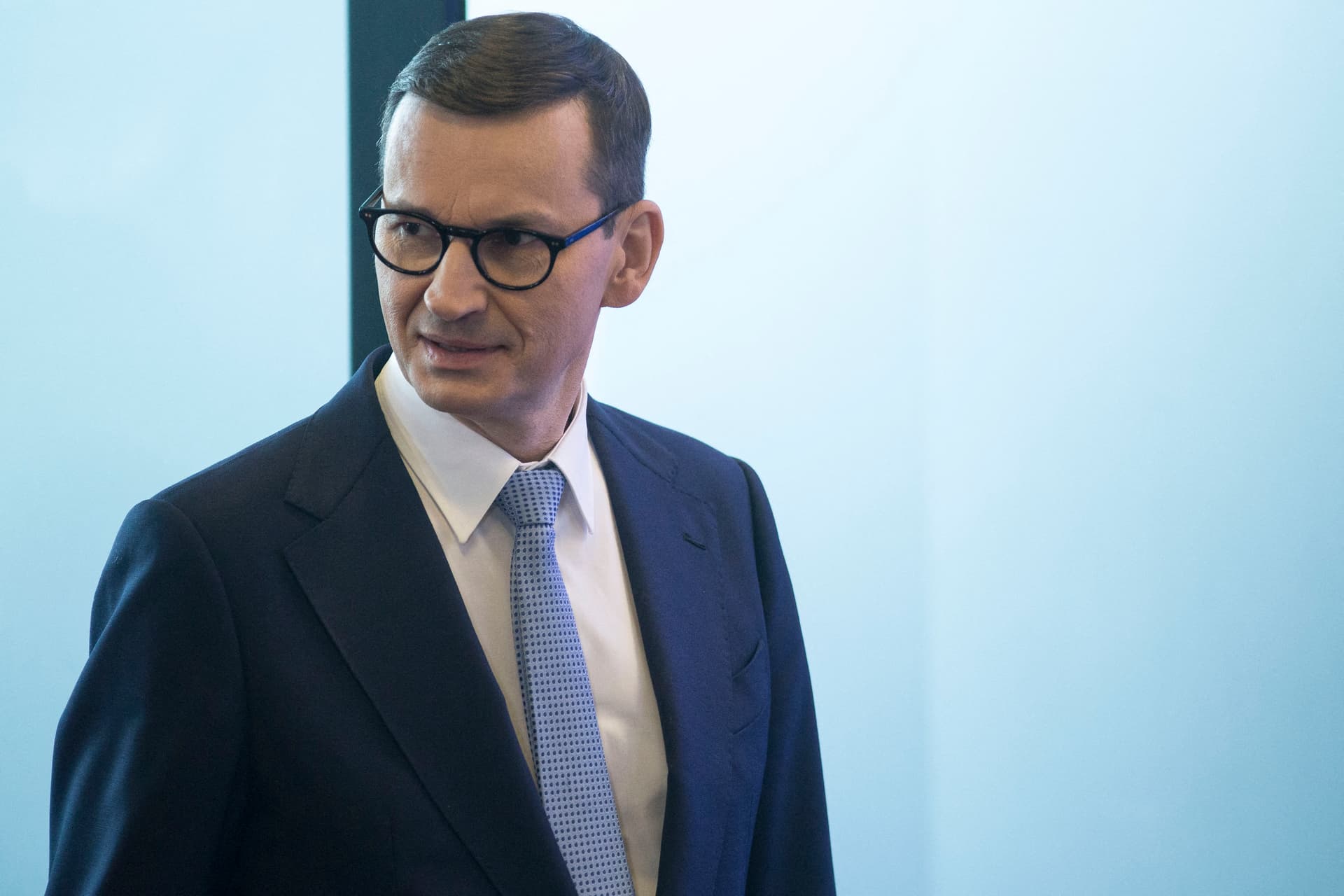 A lengyel kormányfő az Ukrajnában zajló népirtásra figyelmeztetett