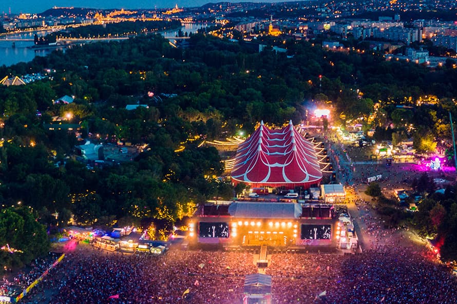 Teljes a Szigeten Ticketswap Party Aréna programja