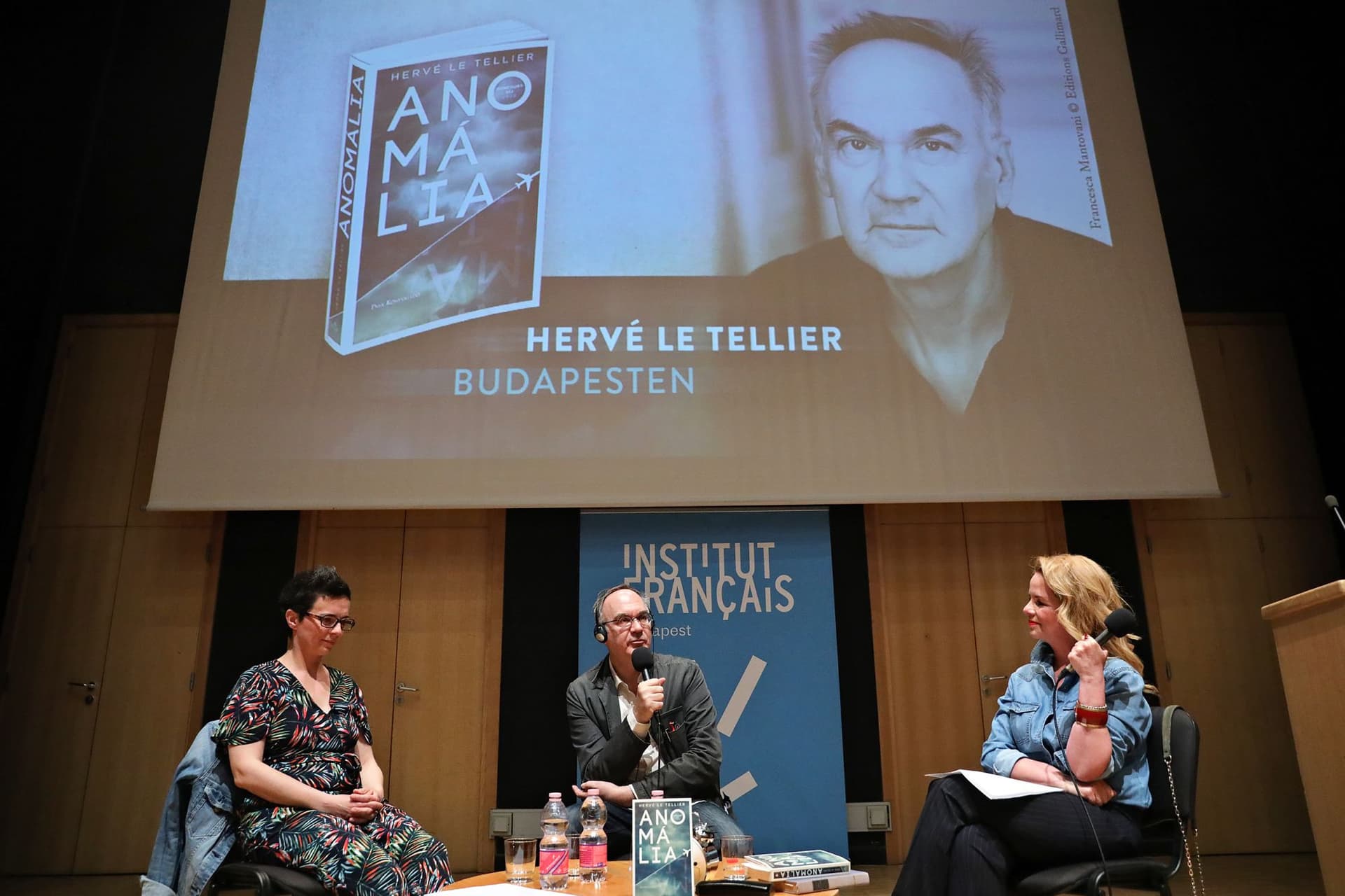 Bemutatták Hervé Le Tellier Goncourt-díjas francia író regényét a Francia Intézetben