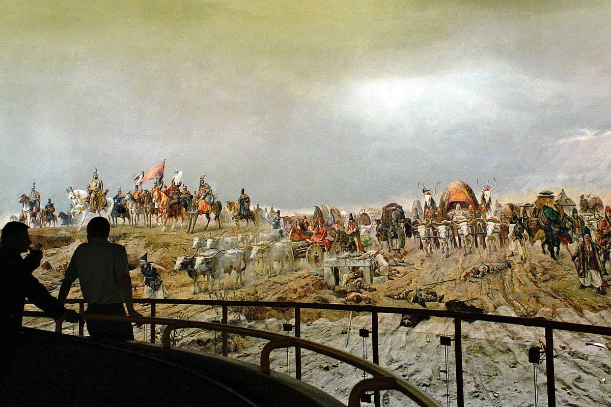 Gigantikus lett Feszty műve