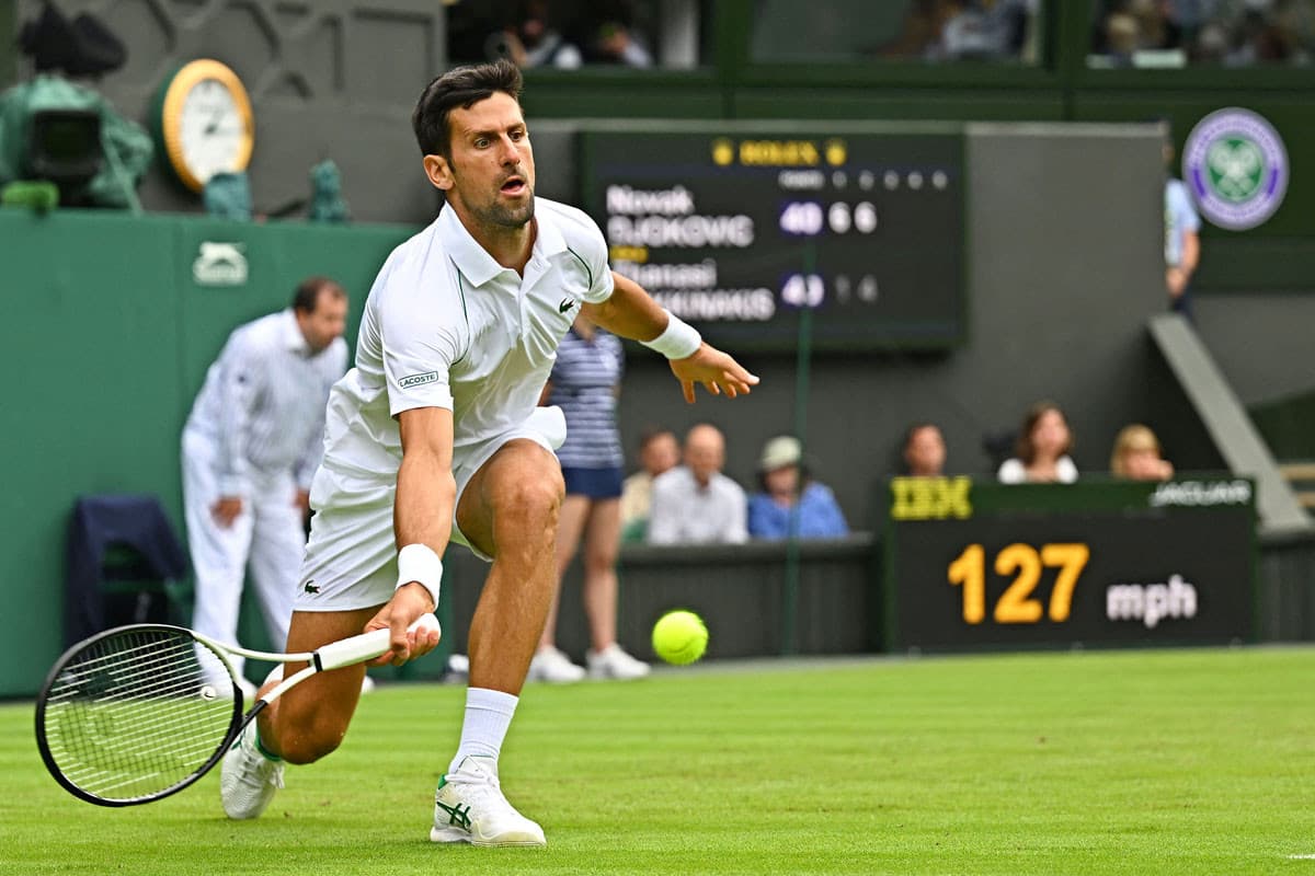 Wimbledon: játszmavesztés nélkül ment tovább Djokovics