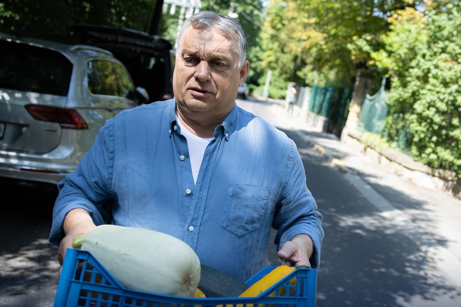 Orbán Viktor: Tök meleg van