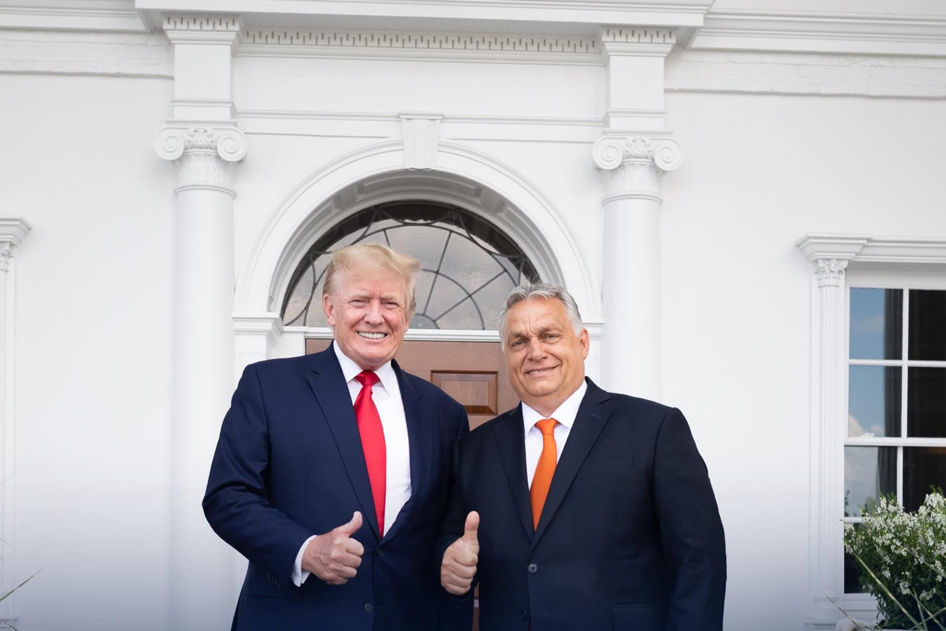 Trump is vendégül látja Orbánt