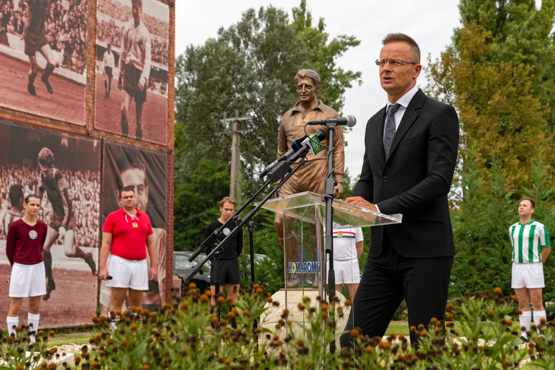 Szijjártó: Újra van magas színvonalú magyar futball, újra büszkék tudunk lenni