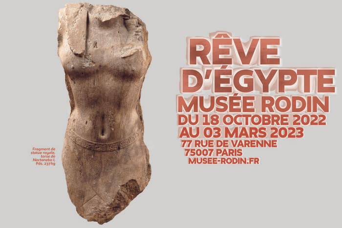 Kiállították Rodin egyiptomi gyűjteményét a szobrász párizsi múzeumában