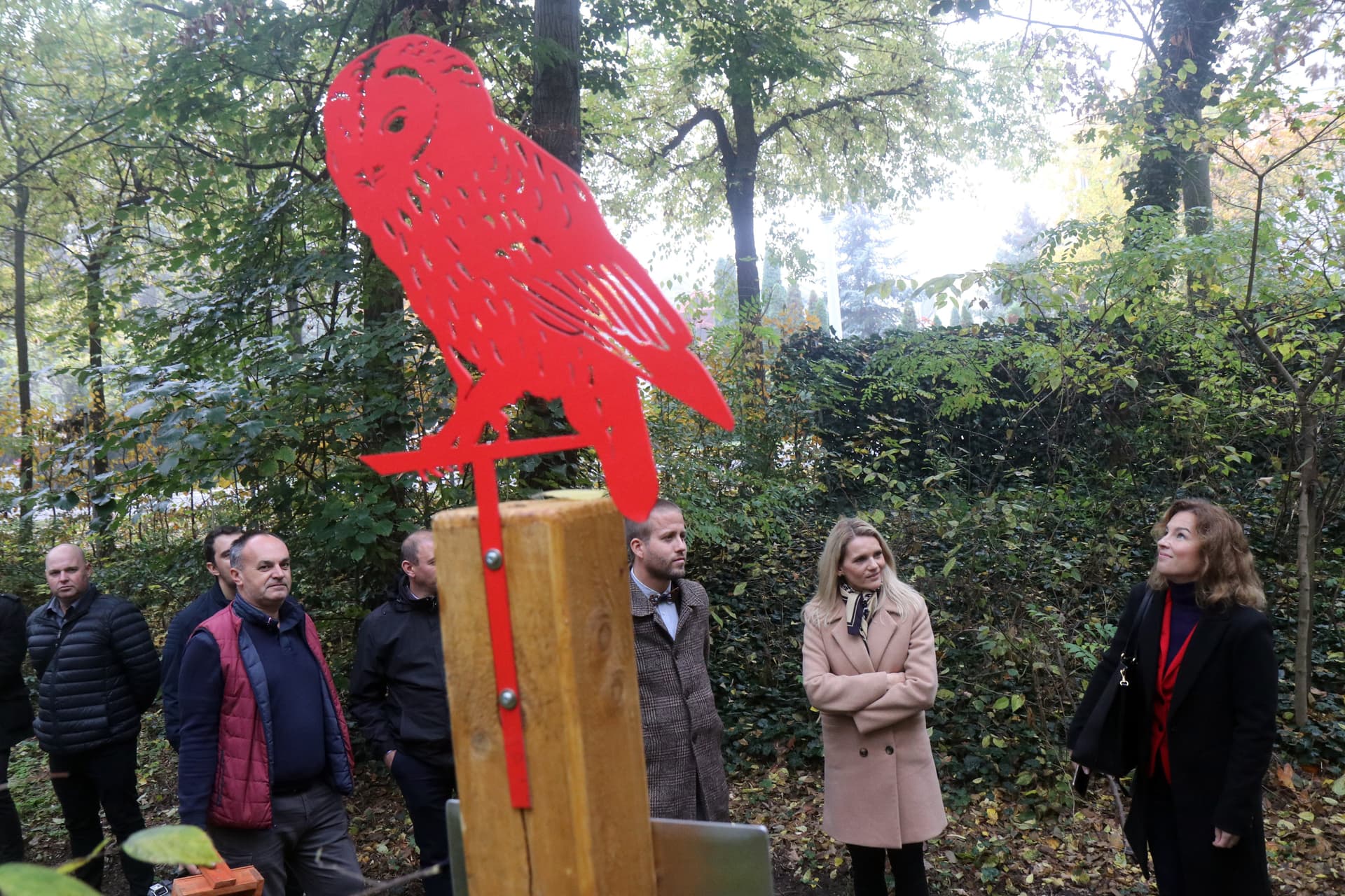 Madárlakópark sétányt adtak át a debreceni Nagyerdőben