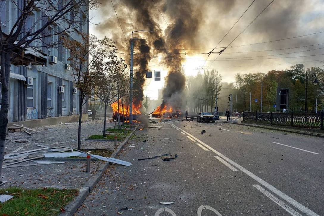 Rakétatámadás érte Kijevet