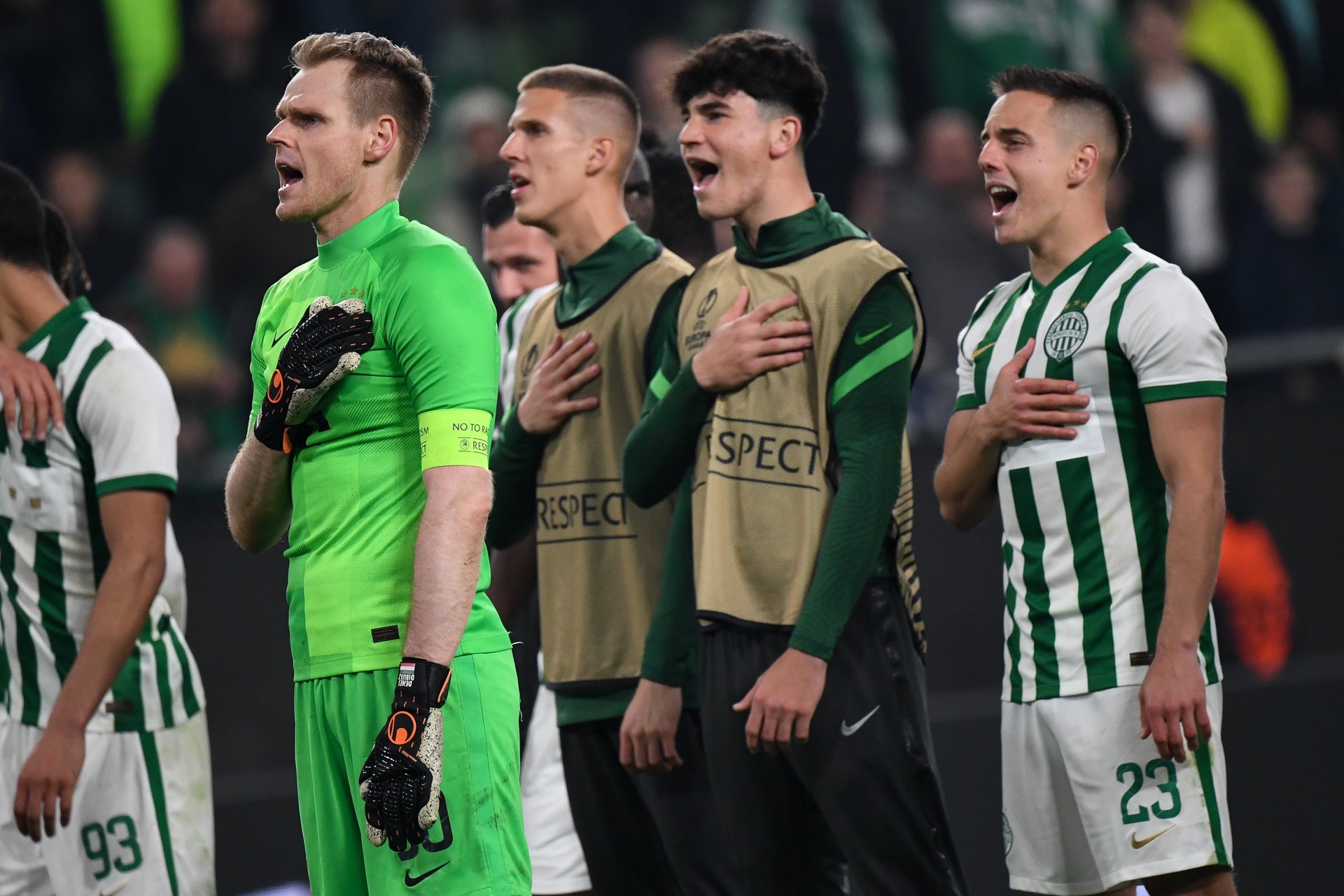 Egy magyar klubcsapat, a Ferencváros az első százban