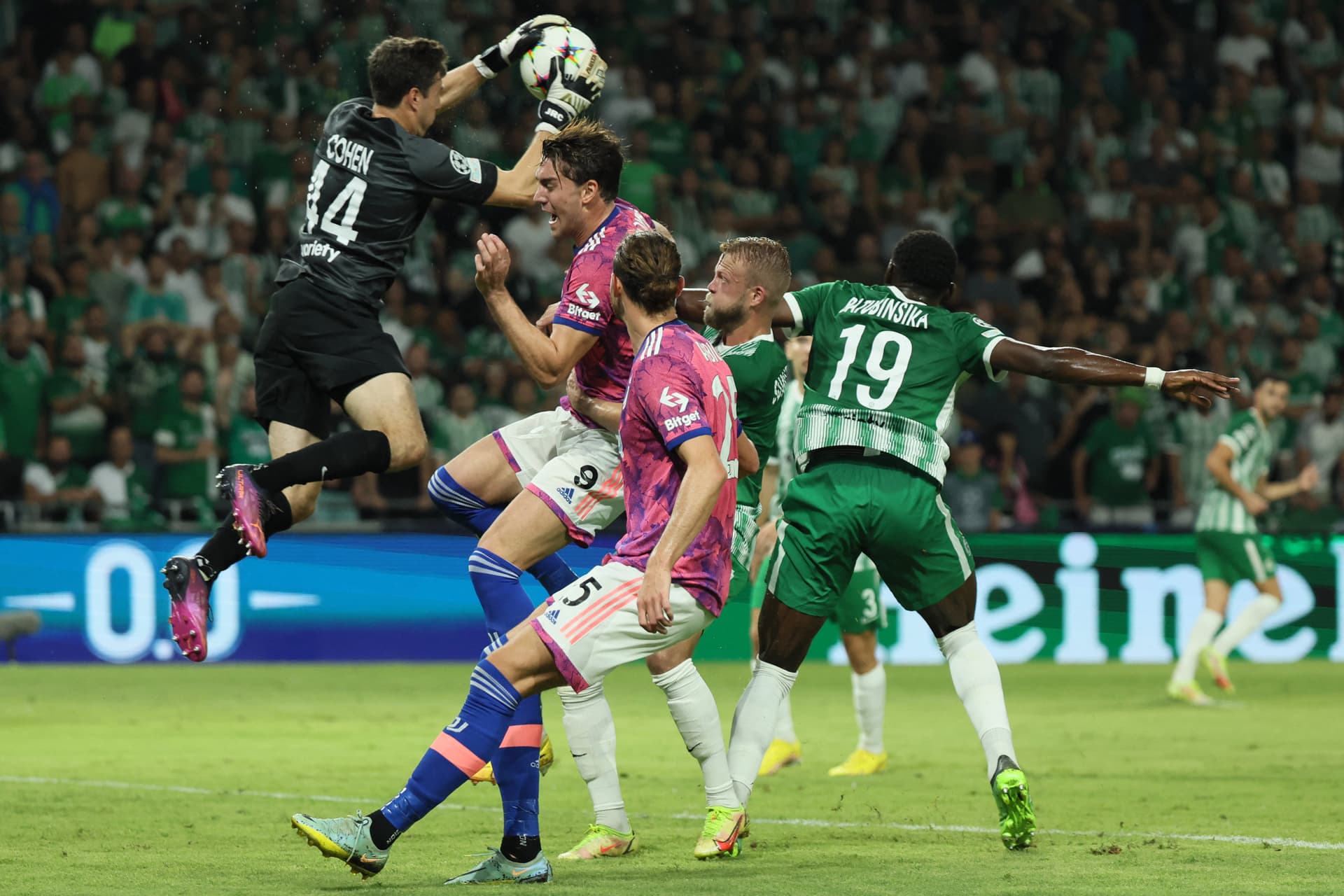 Meglepő vereséget szenvedett a Juventus Haifában