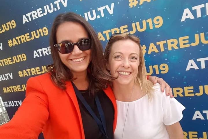 Novák Katalin és Giorgia Meloni, a két szövetséges