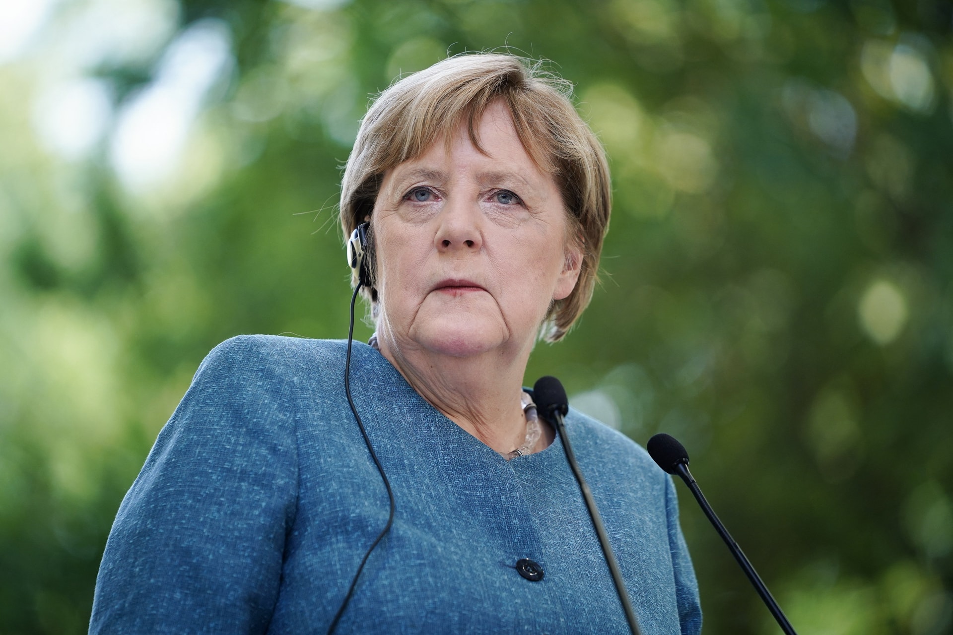 Angela Merkel elégedett
