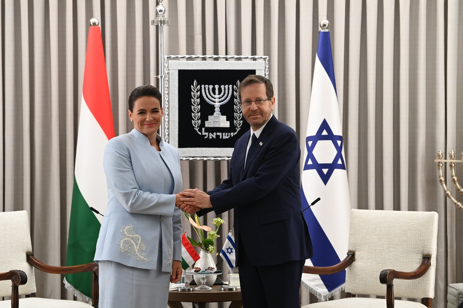 Novák Katalin: Magyarország és Izrael is a békét képviseli