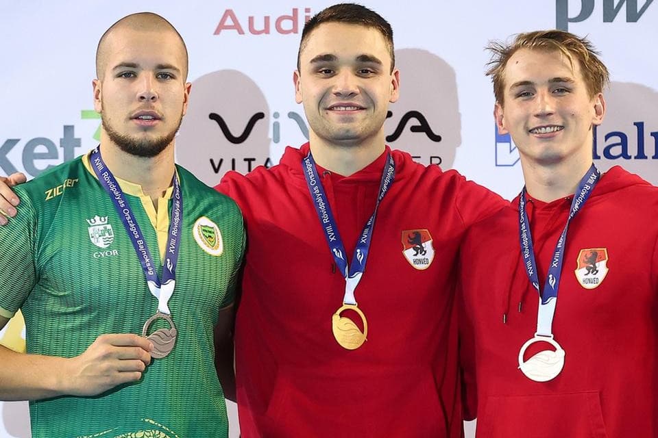 Milák, Telegdy és Szabó is bajnok lett