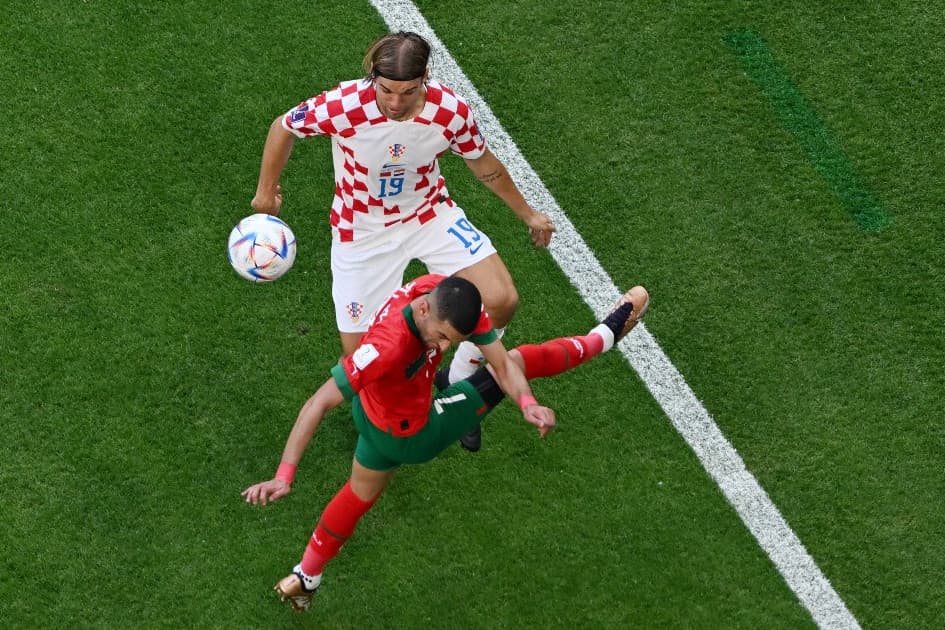 A marokkói Zijes és Hakimi szeretett volna leginkább gólt lőni