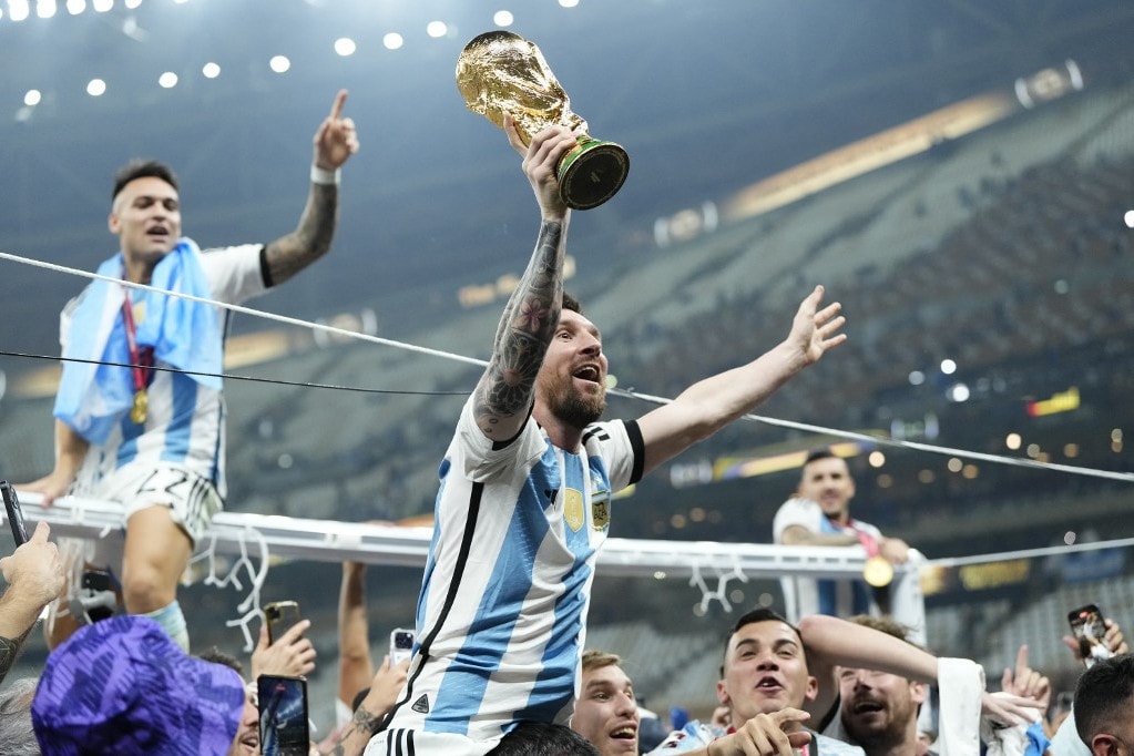Lionel Messi 2022 legjobb irányító játékosa
