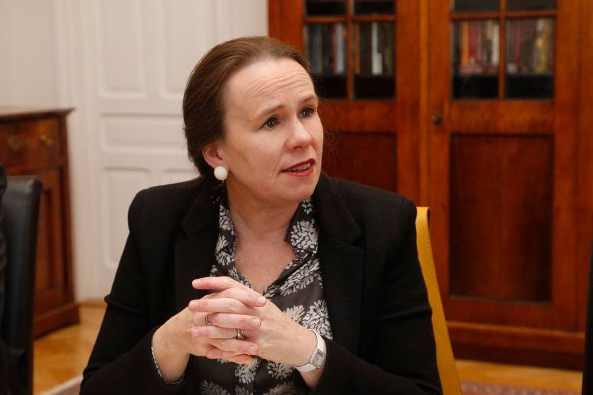 Az új francia nagykövettel, Claire Legrasszal találkozott Orbán Balázs