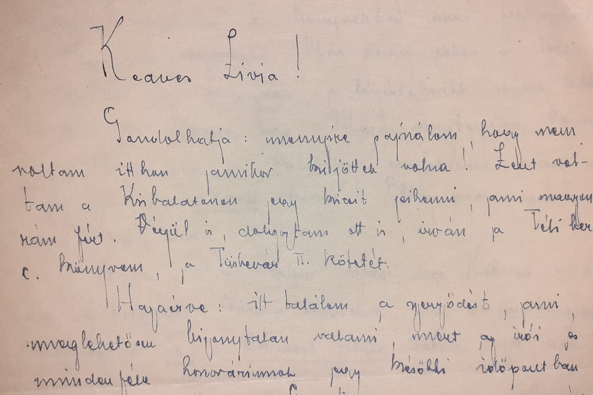 Fekete István eddig ismeretlen levele Kittenberger Kálmán özvegyének
