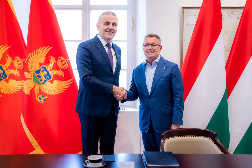 Matolcsy montenegrói kollégáját fogadta