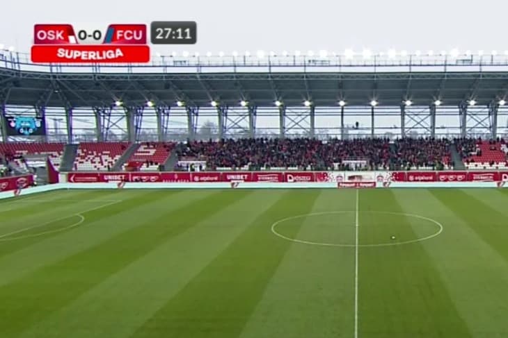 Magyarellenes kiabálások miatt lefújtak egy élvonalbeli bajnoki mérkőzést Erdélyben
