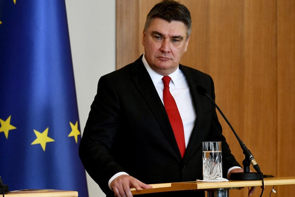 A horvát elnök hitetlenkedve és félelemmel követi az ukrán háború fejleményeit
