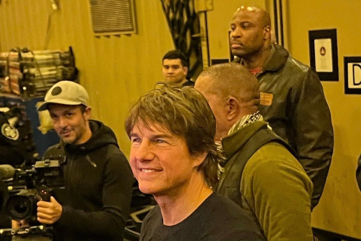 Egy adriai repülőgép-hordozón járt Tom Cruise