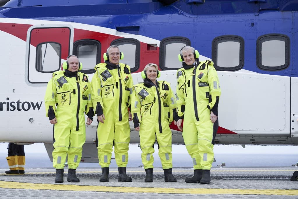 Ursula von der Leyen és Jens Stoltenberg a norvégiai energiaexport védelmére hívta fel a figyelmet