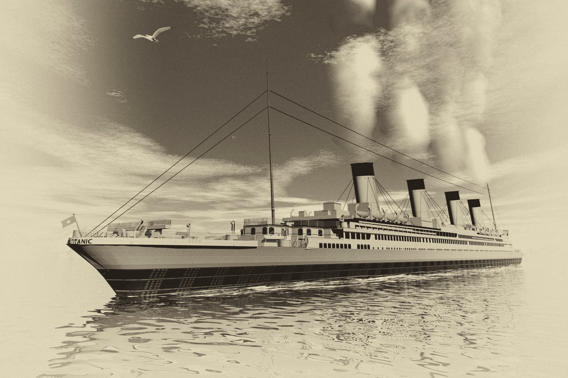 Egy családi ház áráért adták el a Titanic eredeti tervrajzát