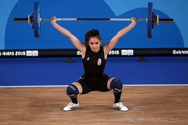 Súlyemelő-Eb: lökésben Árva Cintia országos felnőtt csúcsot döntött