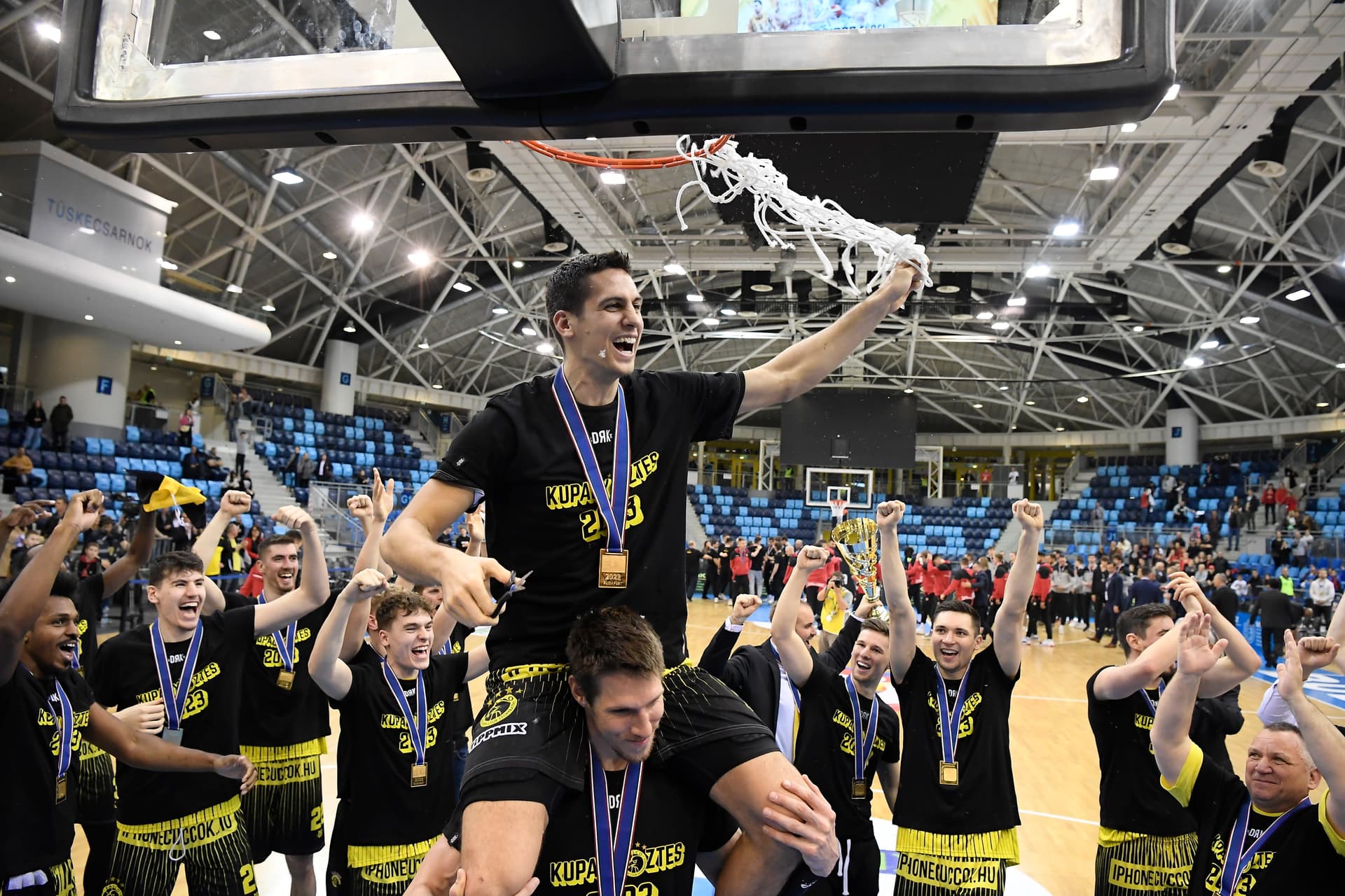 Férfi kosárlabda MK: másodszor aranyérmes a Szombathely