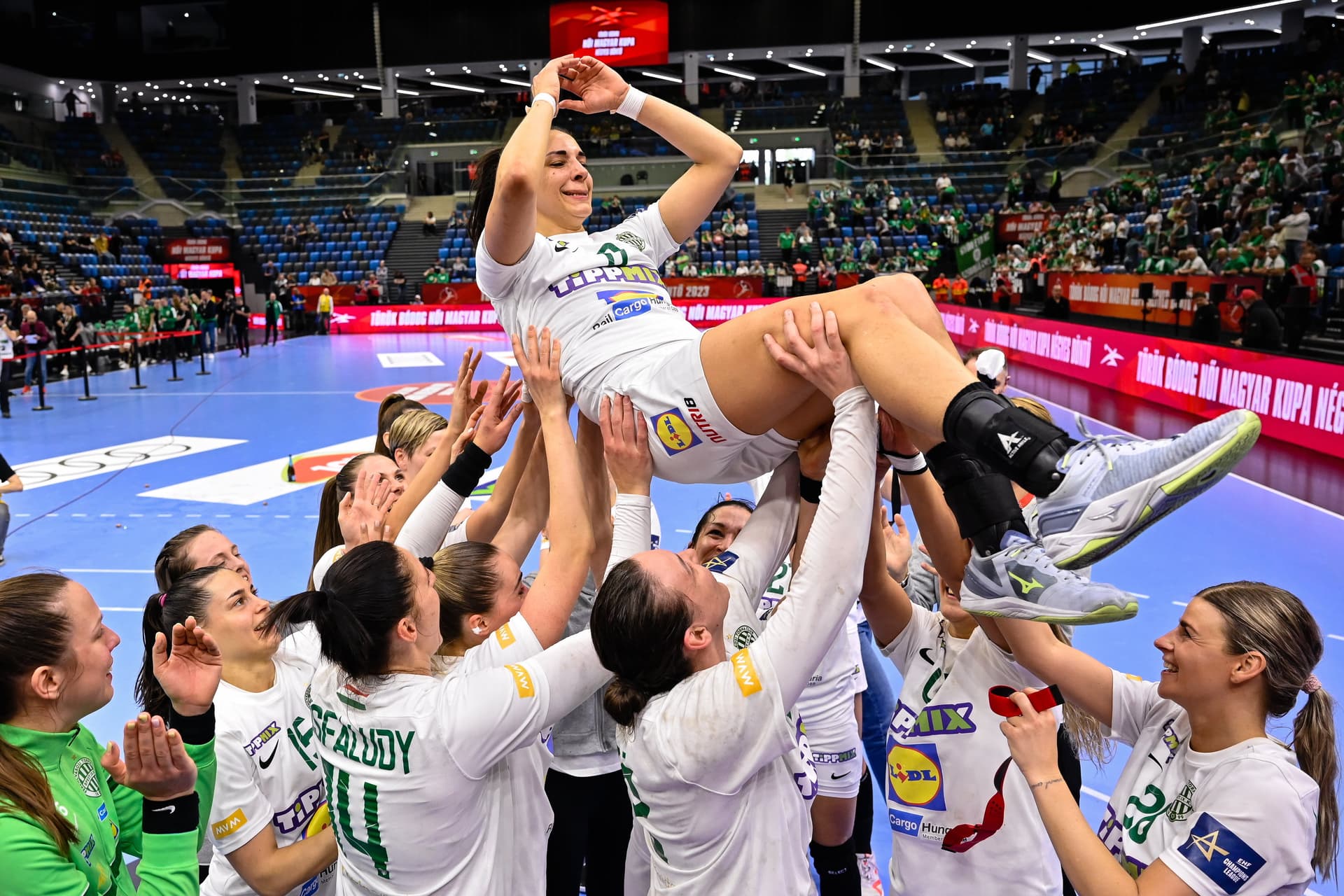 A Ferencváros megvédte címét a női kézilabda Magyar Kupában