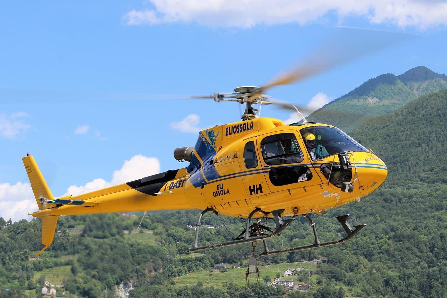 Lezuhant egy olasz helikopter Romagnában