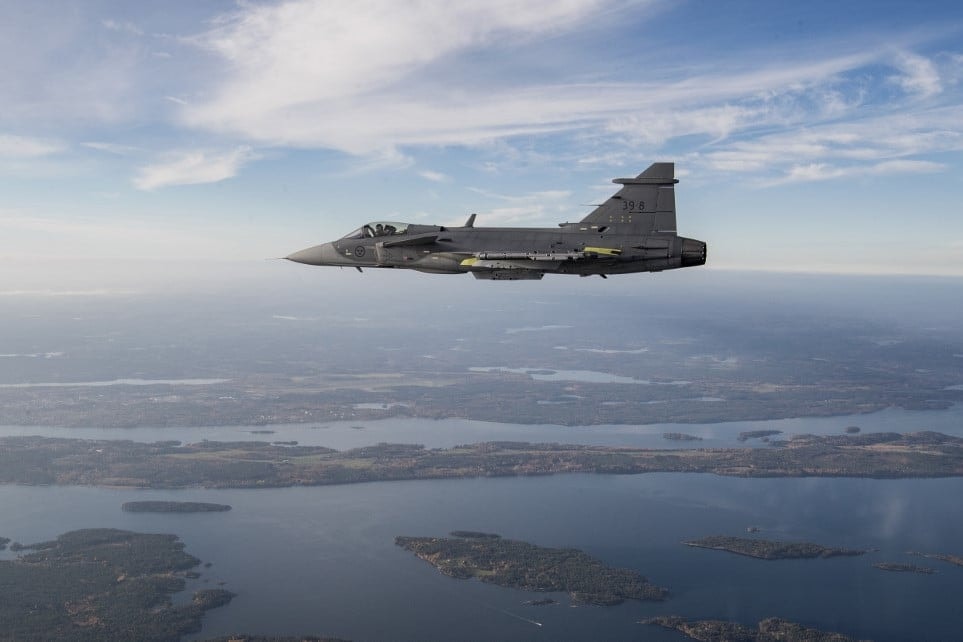 Gripenekért ment Svédországba Zelenszkij