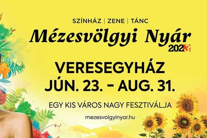 Színházzal és zenével várja a látogatókat a 7. Mézesvölgyi Nyár Veresegyházon