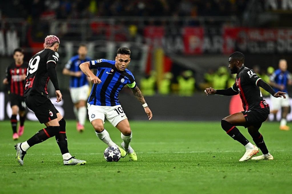 Bajnokok Ligája: Kétgólos előnyben az Inter a Milan ellen