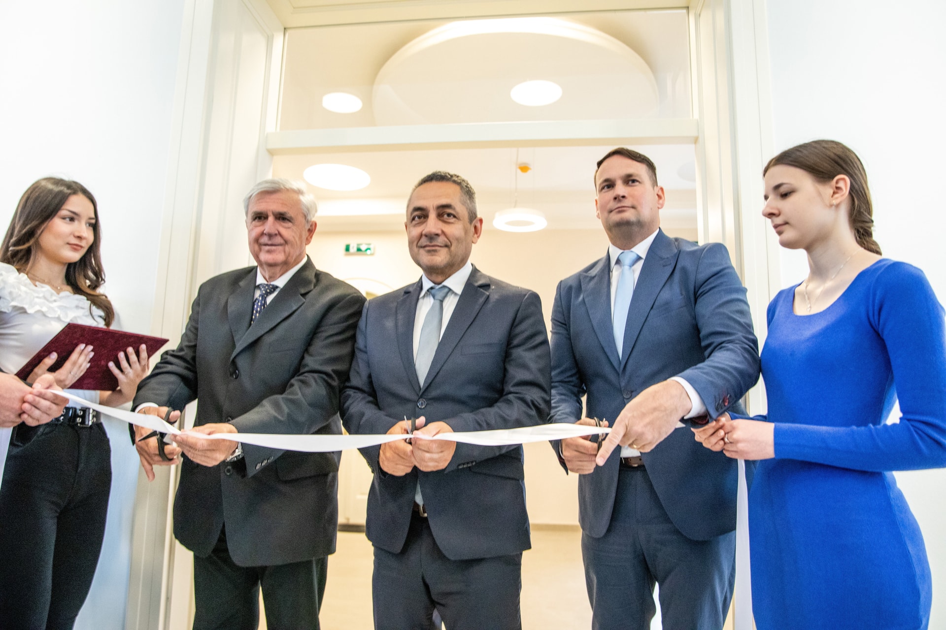 Felújított zsinagógát adott át Potápi Zentán