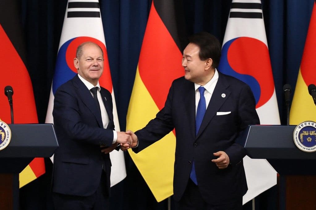 Németország és Dél-Korea a hadiipari ellátási láncok megerősítésére törekszik
