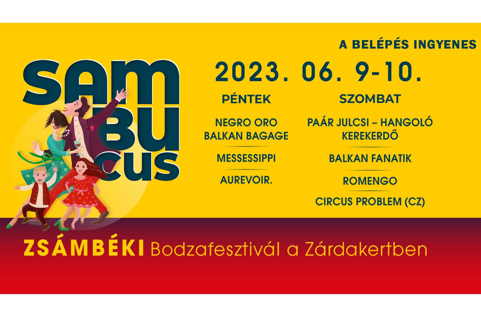 Június 9-én kezdődik a Zsámbéki Bodzafesztivál