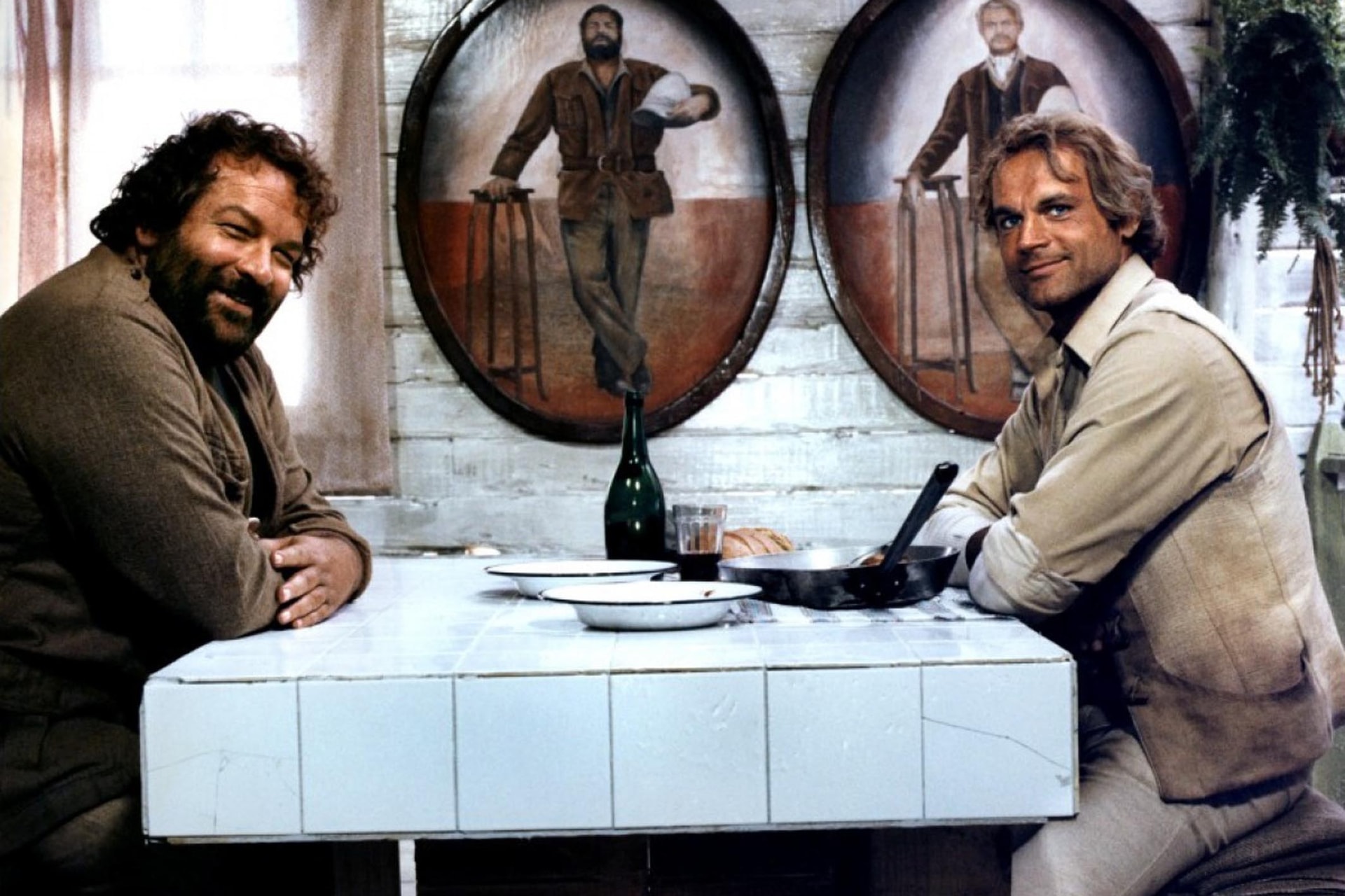 Közös képpel emlékezett Terence Hill a hét éve elhunyt Bud Spencerre