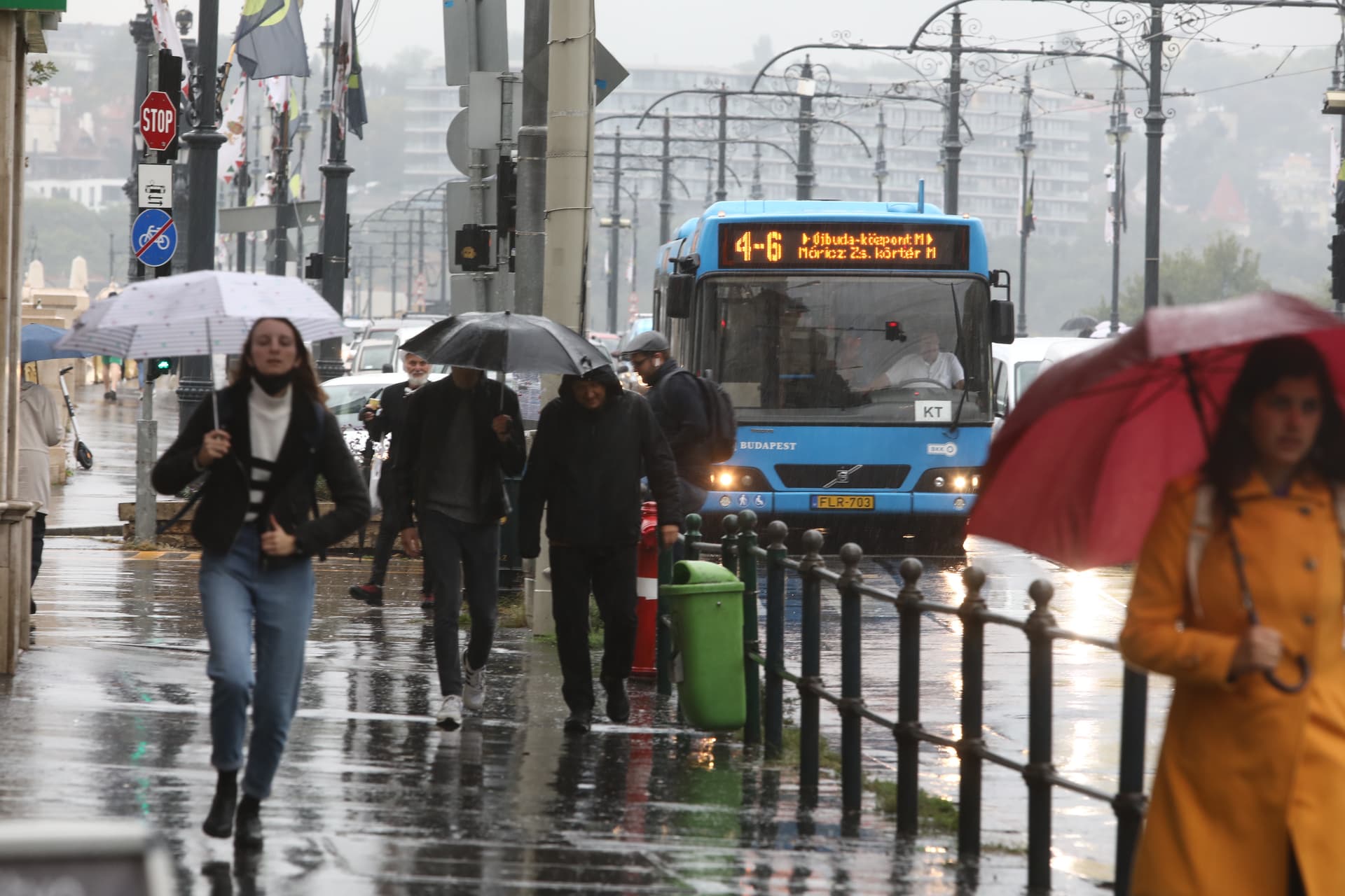Az első félévben húsz százalékkal több eső esett a szokásosnál