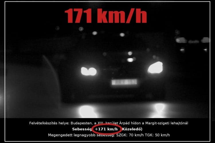 A tragédia után újabb száguldozók az Árpád hídon