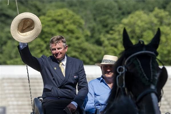 Szilvásvárad Masters: Boyd Exell nyert a négyesfogatoknál
