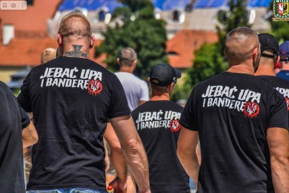 Áll a bál a lengyel focimeccsen megjelenő ukránellenes feliratok miatt