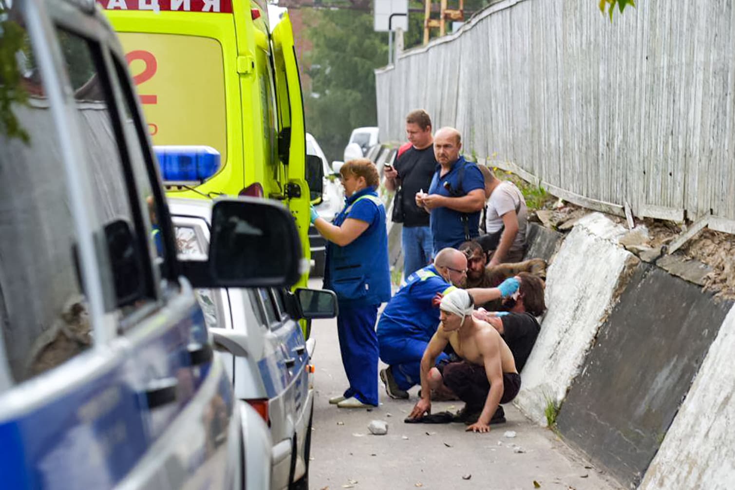 Három embert emeltek ki a romok alól a Szergijev Poszadban történt robbanás helyszínén