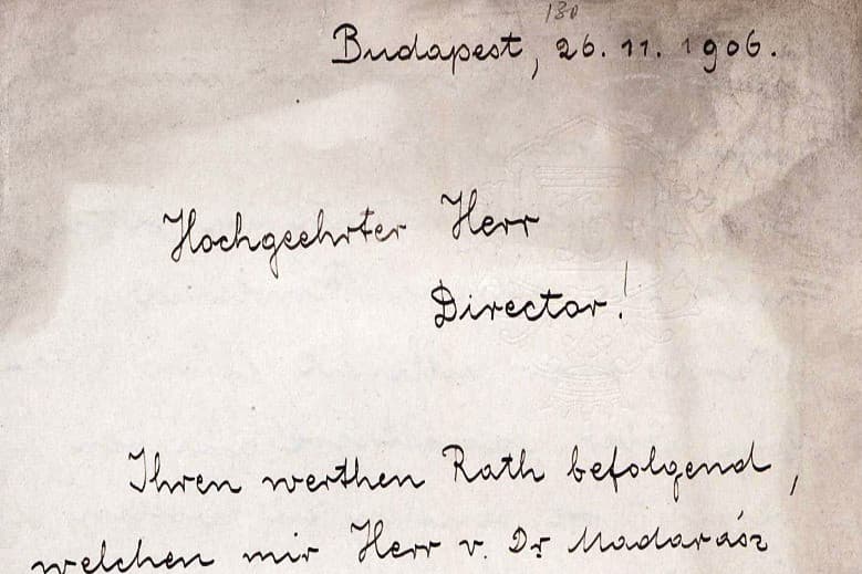 Négy Kittenberger-levelet találtak a British Múzeum levéltárában