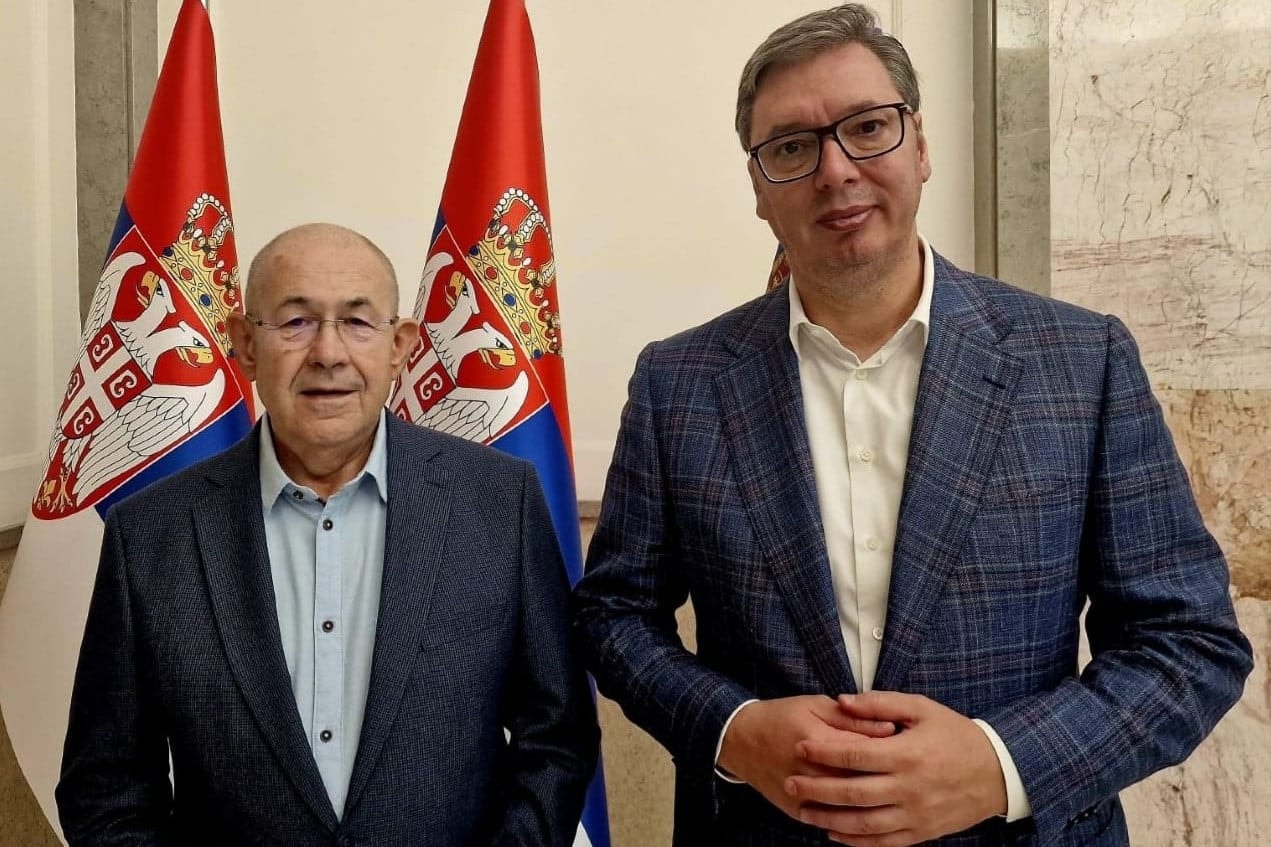 A migránsválság szigorúbb kezeléséről tárgyalt a szerb államfő és a VMSZ elnöke
