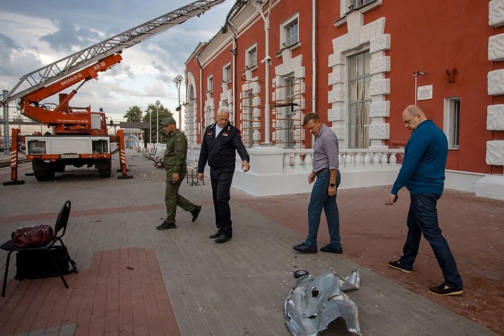 Orosz megyéket ért dróntámadás