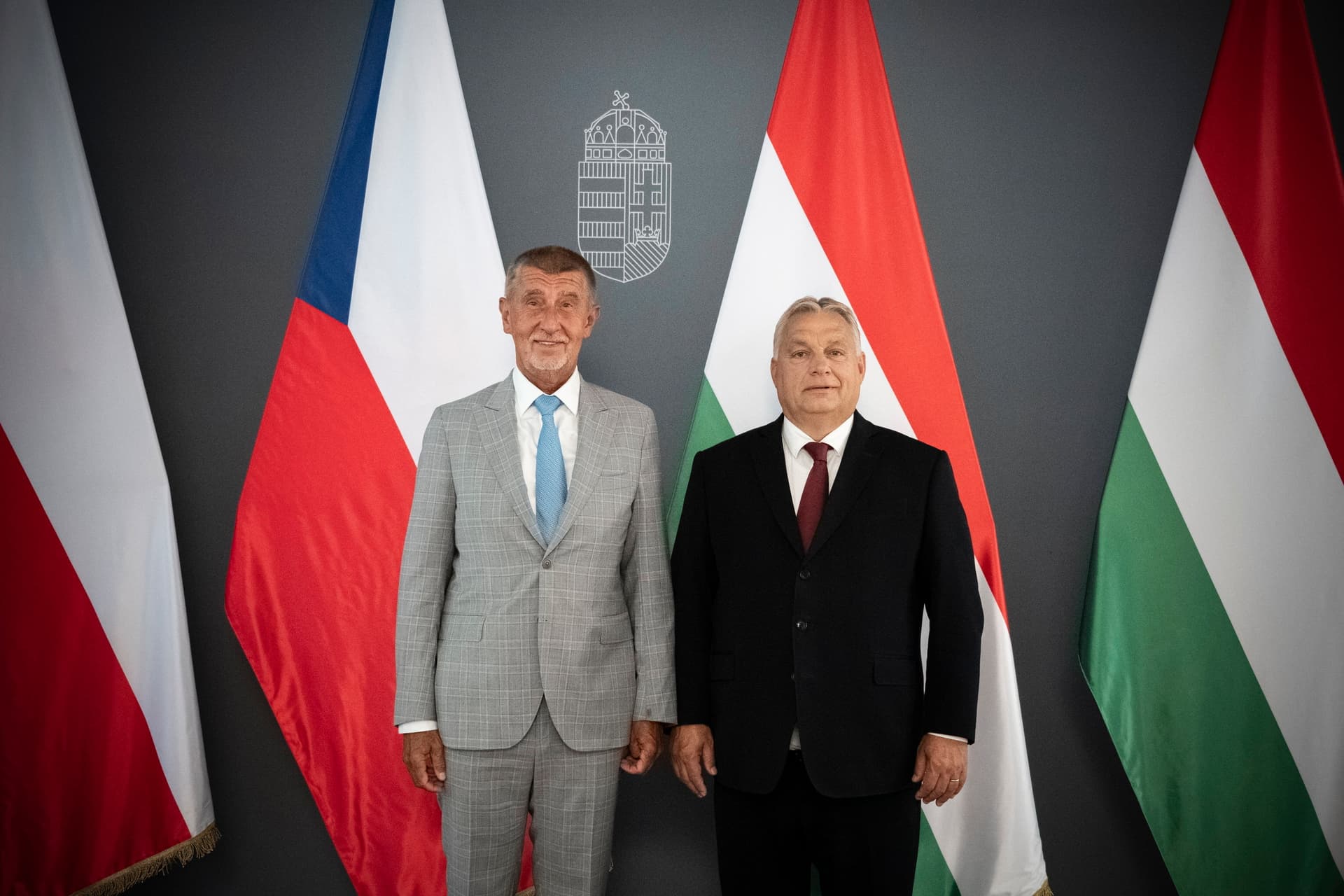 Orbán Viktor a korábbi cseh miniszterelnökkel tárgyalt