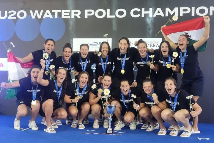 Világbajnok a magyar női U20-as vízilabda-válogatott