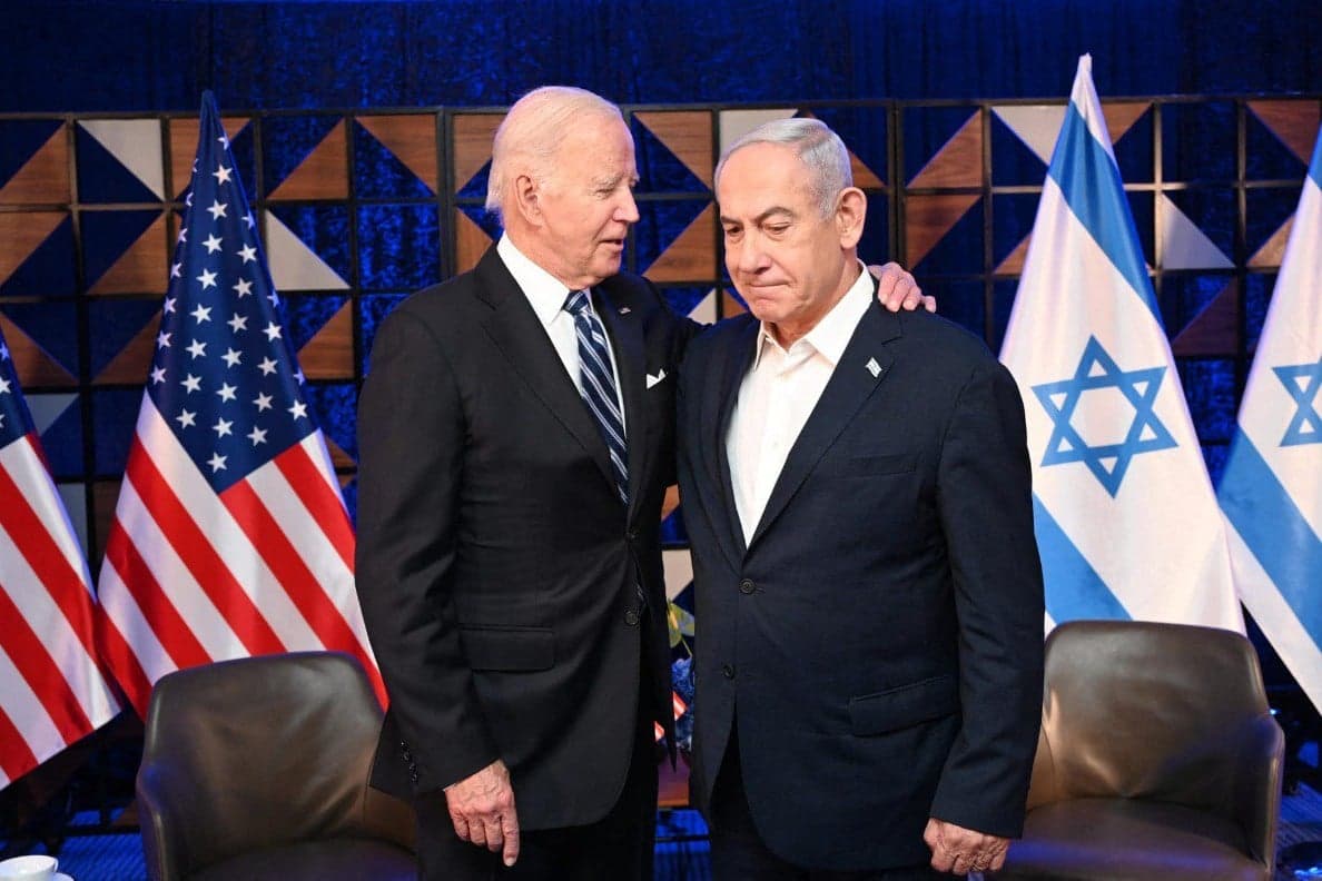 Gázai háború: újra beszélt egymással Joe Biden és Benjámin Netanjahu