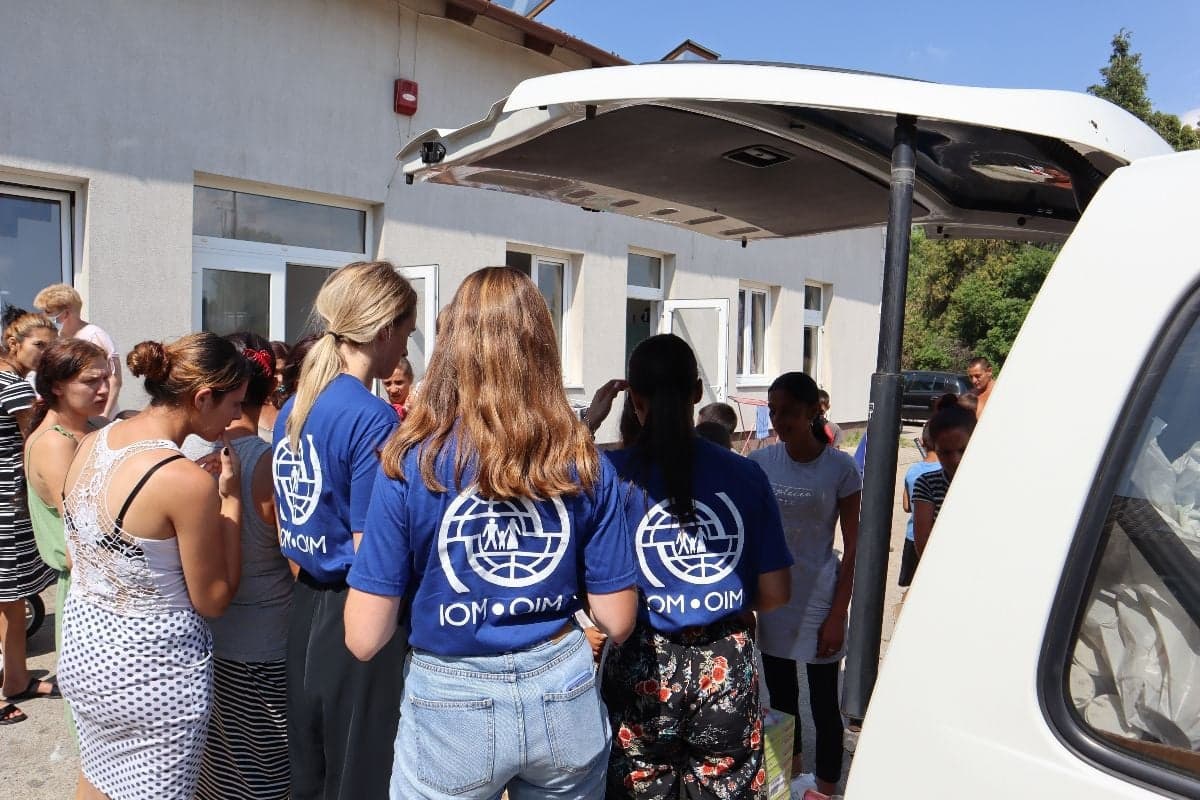 A Nemzetközi Migrációs Szervezet továbbra is segíti az ukrajnai menekülőket